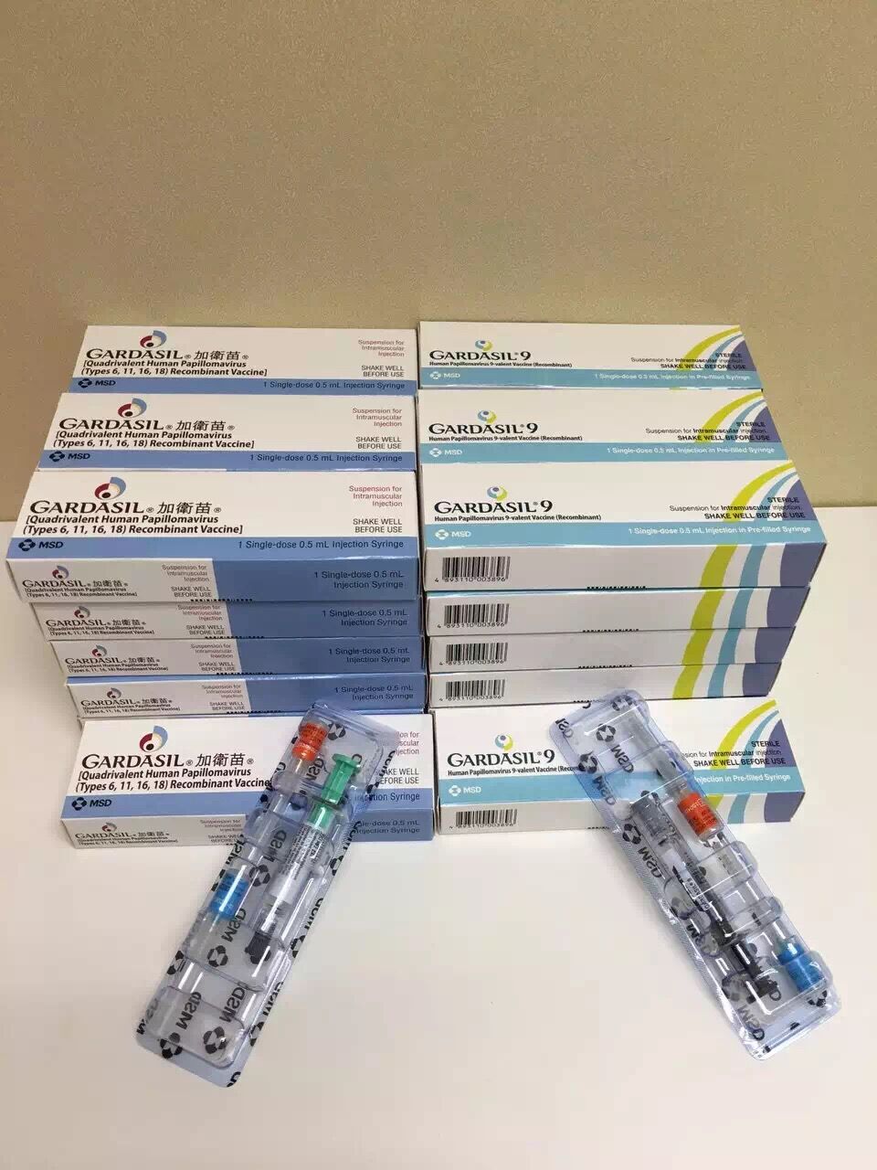 默沙东4价,9价宫颈癌疫苗如何选择